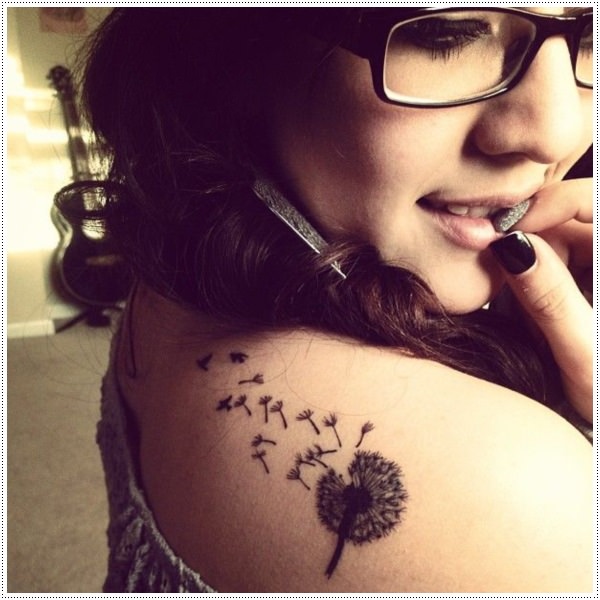 Dandelion Tattoo Designs (3)