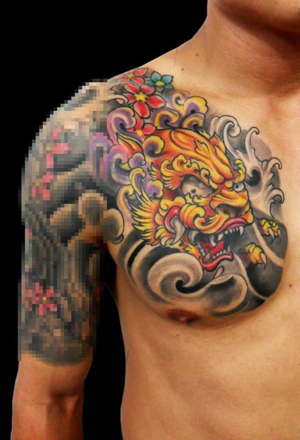 Foo Dog Tattoos (34)