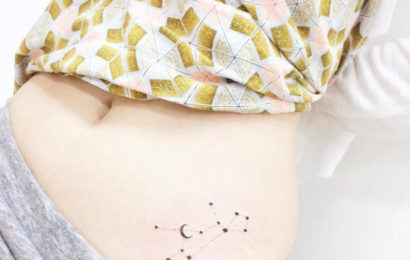 30 Cosmic Constellation Tattoos Straight From The Sky