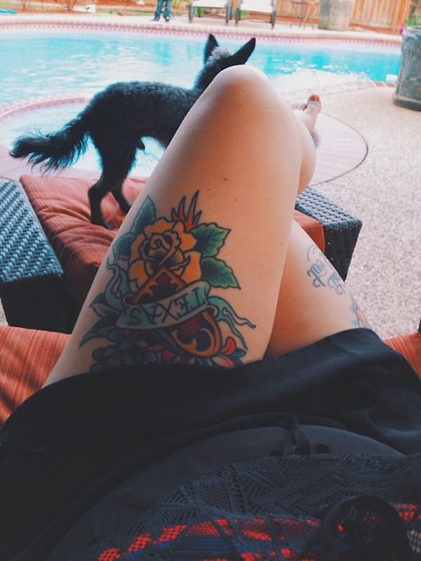 100+ Sexy Thigh Tattoos for Women