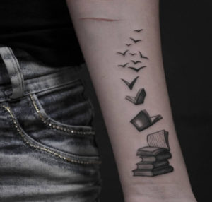 40+ Amazing Book Tattoos for Literary Lovers