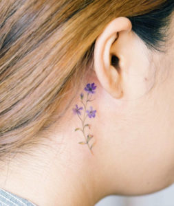 40+ Cute and Tiny Floral Tattoos for Women