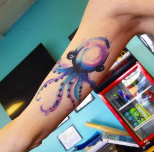 40+ Fascinating Squid and Octopus Tattoo Designs