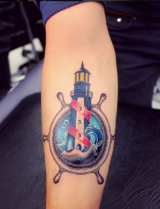 40+ Incredible Lighthouse Tattoo Designs