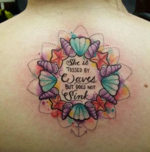 45 Beautiful Seashell Tattoos You’ll Love