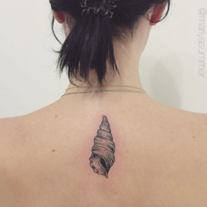 45 Beautiful Seashell Tattoos You’ll Love
